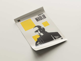 Madlib hip-hop producer museum-quality poster on thick matte paper, available in six sizes.