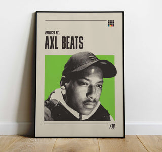 Unveiling the beats and rhythms of Axl Beats! 
PRODUCT DESCRIPTION

Museum-quality poster 
Thick, long-lasting matte, low-glare paper - 200 gsm 
Frame not included 
Print MaterialProduced ByAxl BeatsAxl BeatsAxl Beats