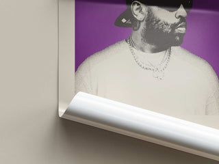 Mike WiLL Made-It museum-quality poster, hip-hop producer, matte low-glare paper, available in six sizes.