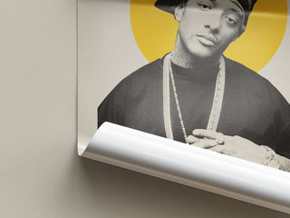 Poster of Prodigy from Mobb Deep on matte paper, museum-quality, unframed.