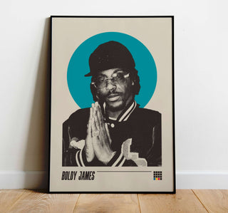 Boldy James poster with distinctive style, thick matte paper, six sizes available.