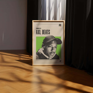 Unveiling the beats and rhythms of Axl Beats! 
PRODUCT DESCRIPTION

Museum-quality poster 
Thick, long-lasting matte, low-glare paper - 200 gsm 
Frame not included 
Print MaterialProduced ByAxl BeatsAxl BeatsAxl Beats