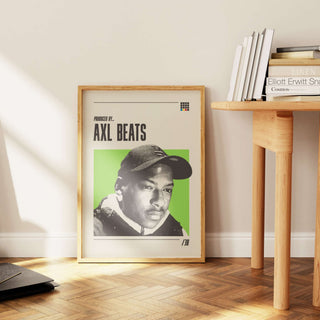 Unveiling the beats and rhythms of Axl Beats! 
PRODUCT DESCRIPTION

Museum-quality poster 
Thick, long-lasting matte, low-glare paper - 200 gsm 
Frame not included 
Print MaterialProduced ByAxl BeatsAxl BeatsAxl Beats