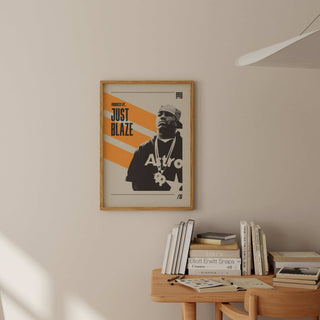 Introducing Just Blaze, the legendary hip-hop producer known for his iconic beats and his role in shaping the sound of early 2000s rap.
PRODUCT DESCRIPTION

Museum-qPrint MaterialProduced ByBlazeJust BlazeJust Blaze