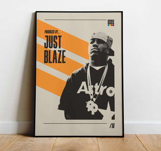 Introducing Just Blaze, the legendary hip-hop producer known for his iconic beats and his role in shaping the sound of early 2000s rap.
PRODUCT DESCRIPTION

Museum-qPrint MaterialProduced ByBlazeJust BlazeJust Blaze