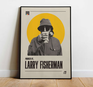 Larry Fisherman poster, museum-quality, matte finish, multiple sizes available.